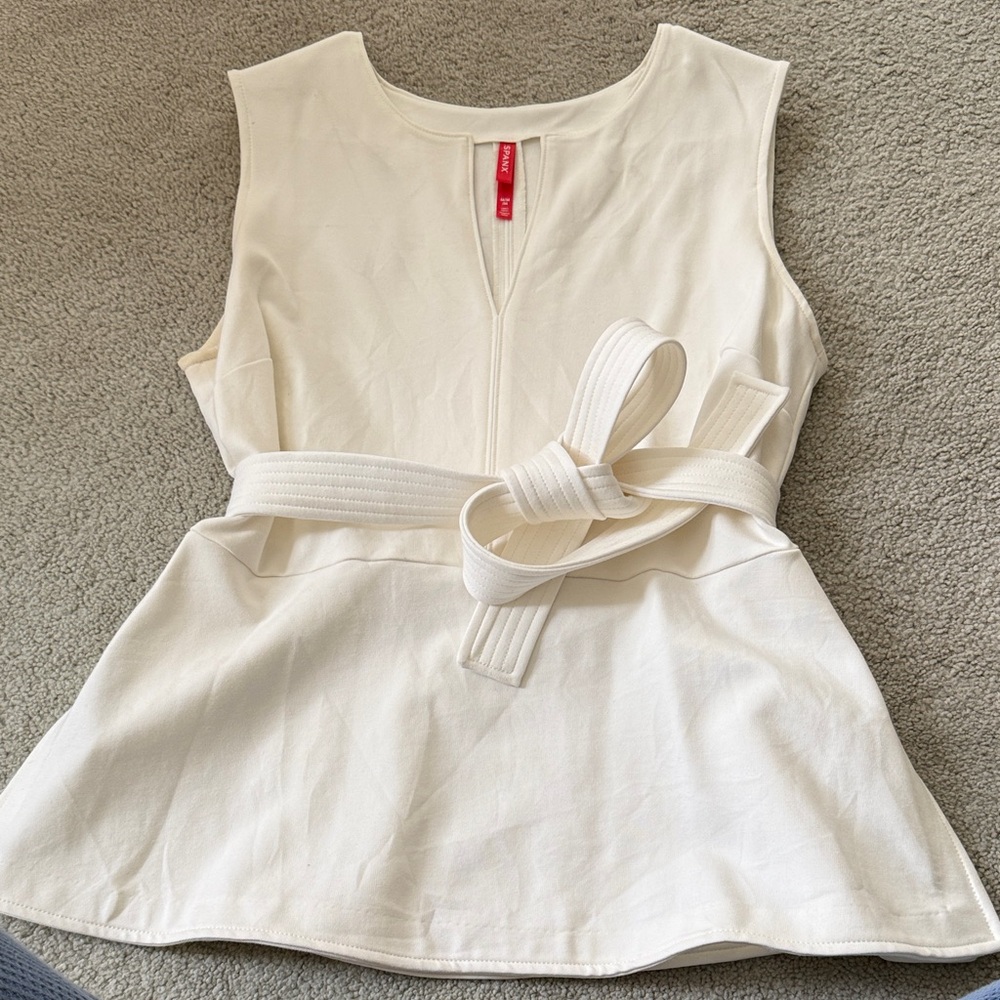 Spanx perfect tie waist Top